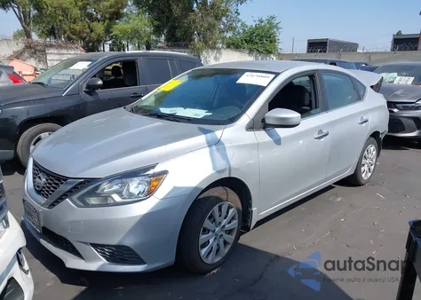 2016 Nissan Sentra S/Sv/Sr/Sl from USA, damaged, VIN 3N1AB7AP5GY311767